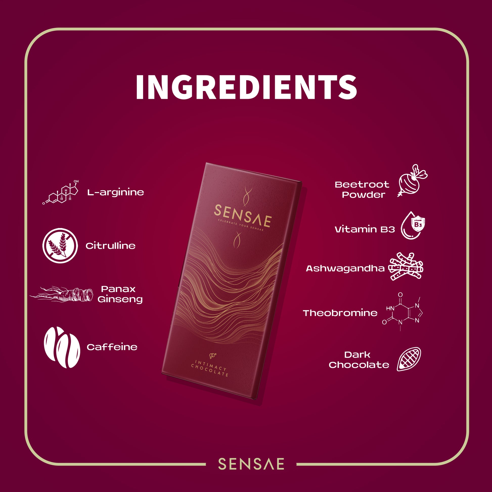 Mood enhancing chocolate in India made with natural ingredients for relaxation and romantic connection